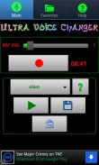 Ultra Voice Changer screenshot 0
