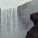 Mist Waterfall LWP Icon