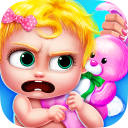 Newborn Angry Baby Boss Icon