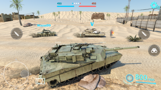Tanks Battlefield: PvP Battle screenshot 1