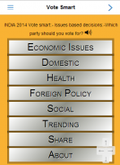 Voting Smartly election polls screenshot 0