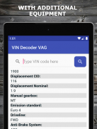 VIN Decoder VAG screenshot 5