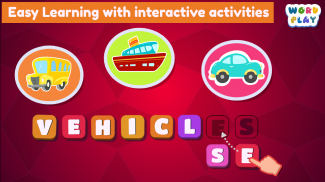 Kids ABC Spelling and Word Games - Learn Words screenshot 0