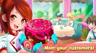Dessert Chain: Café Waitress & Restaurant Chef screenshot 7