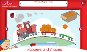 Caillou learn games and puzzle screenshot 1