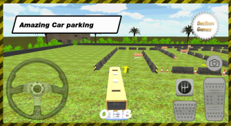 3 डी बस कार पार्किंग screenshot 8