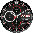 Racing Watch Face & Clock Widget Icon
