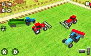 Real Tractor Driving Simulator - Farming Game 2020 screenshot 2