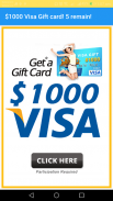 get 10 $100 vi-sa giftcards; play, share, win screenshot 0