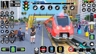 City Train Station-Train games screenshot 4