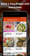 High Fiber Recipes: Healthy High Fiber Diet Foods screenshot 1