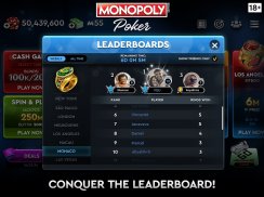 MONOPOLY Póker - El Texas Holdem oficial en línea screenshot 10