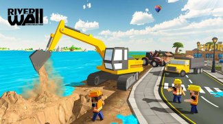 River Border Wall Construction Game 2020 screenshot 0