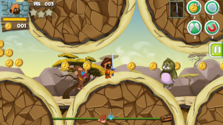 Jungle Monkey Legend : Jungle Run Adventure Game screenshot 0