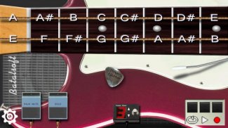 Электрогитара (PowerGuitar) аккорды, гитарные соло screenshot 0