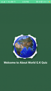 About World G.K Quiz screenshot 3
