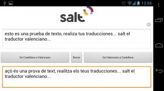 Salt - Traductor Valenciano screenshot 0