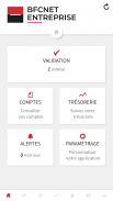 BFCNET Entreprise Mobile screenshot 1