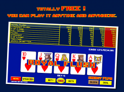Video Poker - 免費撲克牌遊戲 screenshot 0