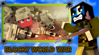 Blocky War Craft - Building & Strike Forces screenshot 1