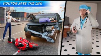 Ambulance Games Driving 3D screenshot 6