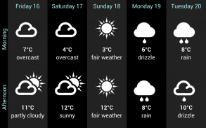 Wetter für die Schweiz screenshot 6