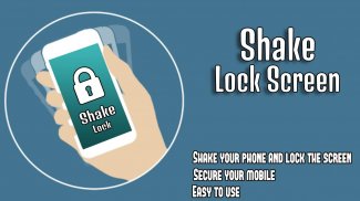 Shake Lock Screen - Lock Unlock on Shake screenshot 2