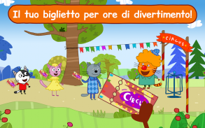 Dolci Gattini Circo: Giochi Bambini Piccoli! 🎪 screenshot 15