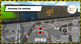 Extreme Red Car Parking screenshot 3