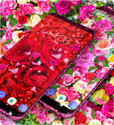 Rose petal live wallpaper screenshot 3