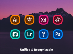 Meeyo icon pack - Flat Style MeeGo Squircle Icons screenshot 1