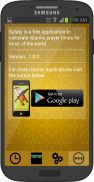 Prayer times - Azan for Salat screenshot 3