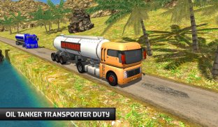 ناقلة النفط ناقلة 2018 شاحنة وقود القيادة سيم screenshot 17