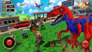 Dinossauro Jogos: Rampage screenshot 2