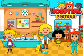 My Pretend Hospital - Kids Hospital Town Life screenshot 0