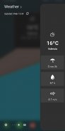 天气边缘 - 小工具和面板 screenshot 0