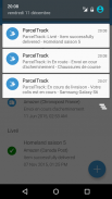 ParcelTrack - Suivi de colis La Poste, Chronopost screenshot 2