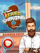 Barber Shop Beard Shaving Hair Salon screenshot 0