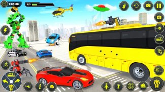 School Bus Robot Car Game screenshot 5