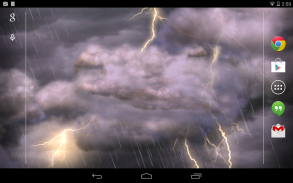 Thunderstorm Free Wallpaper screenshot 2