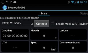 Bluetooth GPS screenshot 3