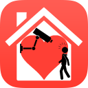 Smart Home Surveillance Picket Icon