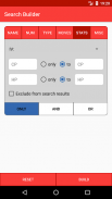 Search String Builder for Pokemon Go screenshot 1