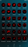 Black and Red Icon Pack v3.3 (Free) screenshot 18