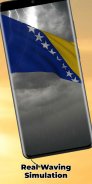 3D Bosnia Flag Live Wallpaper screenshot 5