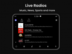 라디오 FM: 라이브 AM, FM 라디오 방송국 screenshot 14