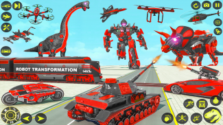 Dino Robot Car Transform Games screenshot 3