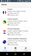 Countries, Currencies, Phone codes screenshot 6