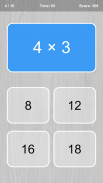 Multiplication Table Game screenshot 1