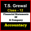 Account Class-12 Solutions (TS Grewal) Book 2 Icon